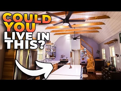 800sqft Shed to House Conversion Tour