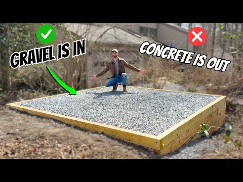 The Foolproof Shed Foundation! (Works on Flat or Sloped Terrain) - DIY Step-by-Step Guide