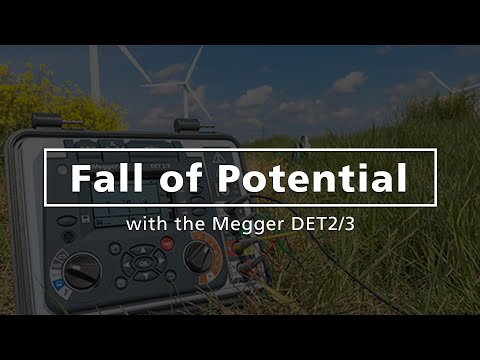 How-to Perform a Fall of Potential Test with the Megger DET2/3 Ground Tester