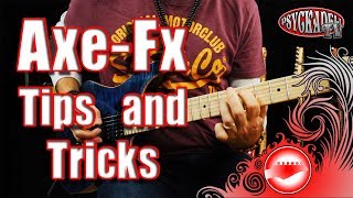 Axe Fx T&amp;T #12 - Drive Block - The secret of the fuzz pedal tutorial