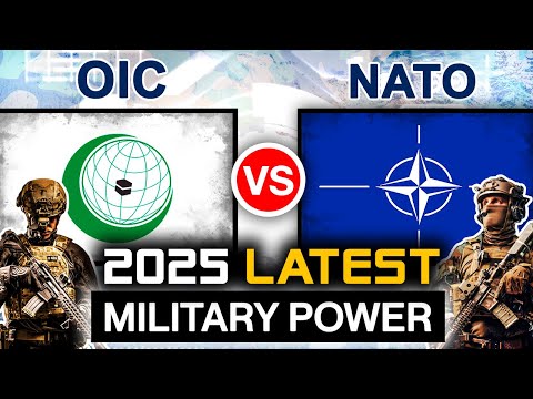 OIC vs NATO Military Power Comparison 2025 | NATO vs Muslim Military Power | NATO vs OIC