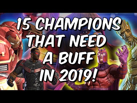 15 Champions That Need A Buff In 2019 - Marvel Contest Of Champions