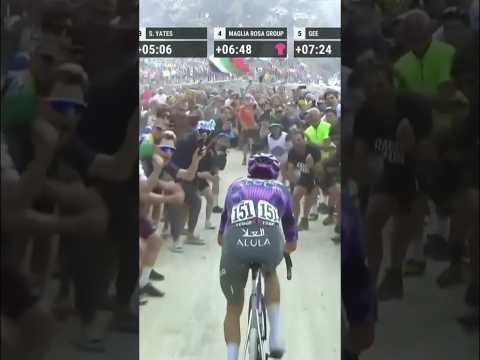 Absolutely epic! Chris Harper solo on the Colle delle Finestre #GirodItalia