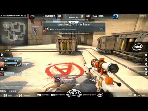 IBP Invite Spring CS:GO 2017 - compLexity vs Team Liquid - Map 1 - Round of 8