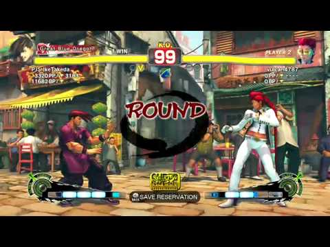 Super Street Fighter 4 AE v.2012 \\\ Xbox LIVE - PJS IkeTakeda (YANG) vs (C.VIPER) vulcan4787 \\\