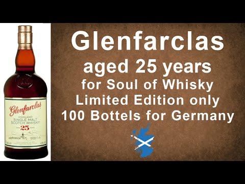 Glenfarclas 25 years for Soul-of-Whisky.de Limited Edition of 100 Bottels for Germany - WhiskyJason