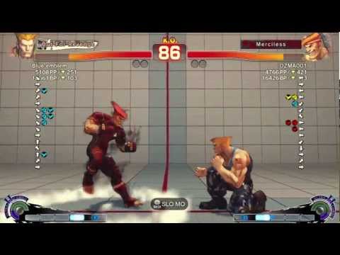 Blue Emblem (Guile) vs Sushituro (Adon) - AE 2012 Match *720p*