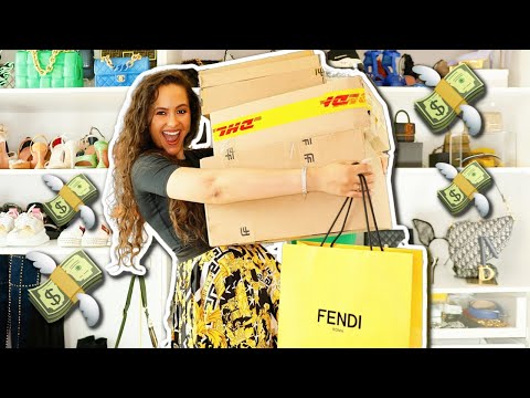 *OMGGG!!* Online Shopping LUXURY HAUL 2021 | Fendi, Off-White...