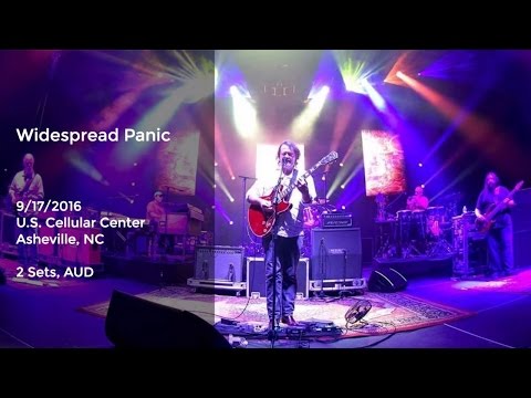 Widespread Panic Live at Asheville Civic Center - 9/17/2016 Full Show AUD