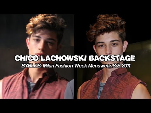 Chico Lachowski Byblos Milan Fashion Week Menswear S/S 2011