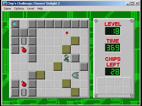 25 levels.dat (Custom Chip's Challenge level set) - The whole thing