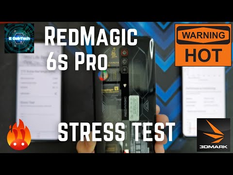 NUBIA RED MAGIC 6S PRO ANTUTU and 3DMARK WILDLIFE Throttle and STRESS Test!