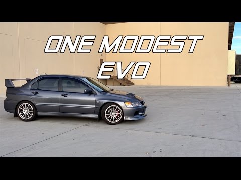 This is My Modestly Modded Evo 9 MR
