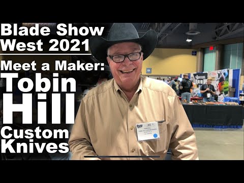 Blade Show 2021 Meet a Maker Interview:  Tobin Hill and his Beautiful Custom Knives