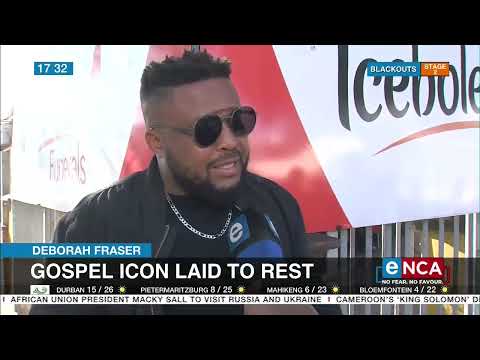 Gospel icon laid to rest