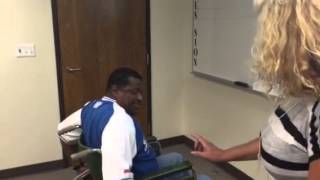How to assist a passenger in a wheelchair