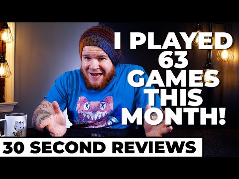 Reviewing the 63 games I played in January! - 30s Reviews