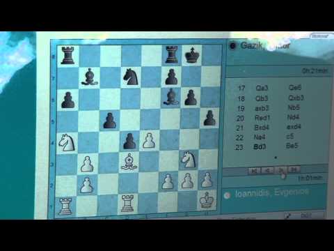 CH10 4.2.  Evgenios Ioannidis - FM Viktor Gažík 1 - 0