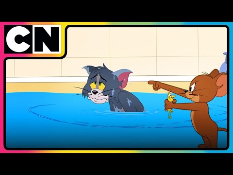 Tom vs. The World’s Most Annoying Tick!🐈‍⬛🛁| Tom & Jerry✨| Cartoon for Kids😍​​| @cnindia​