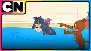 Tom vs. The World’s Most Annoying Tick!🐈‍⬛🛁| Tom & Jerry✨| Cartoon for Kids😍​​| @cnindia​