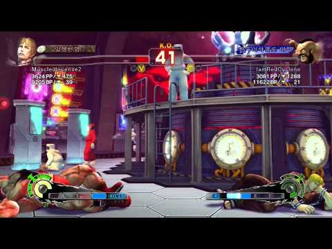 SSF IV AE Zangief(IamRedCyclone) vs Cody(MuscledLicense2)