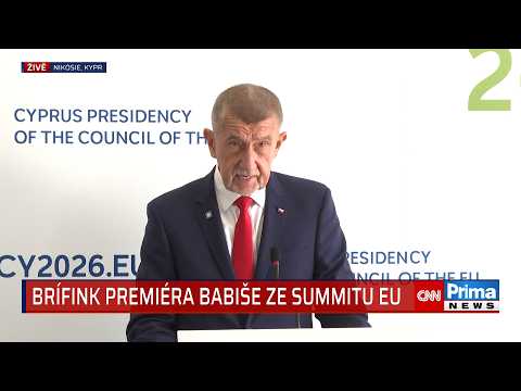 Spojené státy evropské? To my určitě nechceme, odmítl Babiš nápad prezidenta Pavla