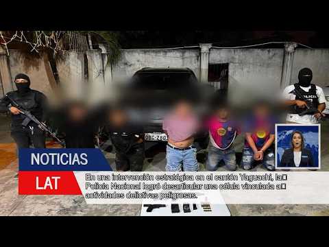 Golpe a 'Los Águilas' en Yaguachi: Desarticulan Célula Criminal en Guayas