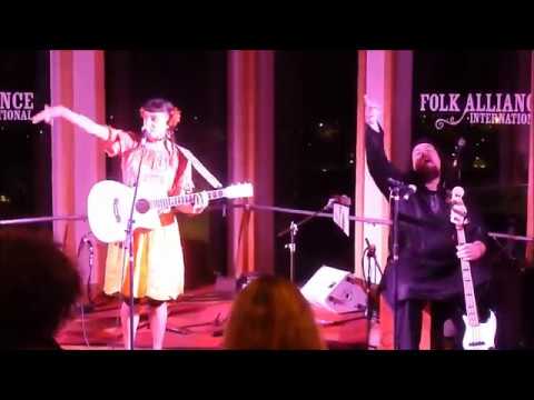 Alysha Brilla at the 2017 Folk Alliance in Kansas City MO - 1 song