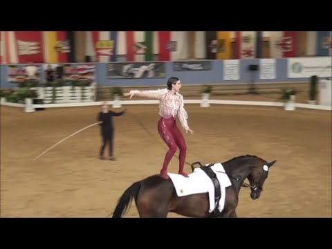 Deutsche Junioren Meisterschaft München 2025 - Einzelvoltigieren - Paula Waskowiak