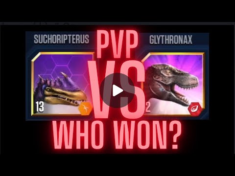 Suchoripterus Indominus Rex Gen 2 VS Dimetrodon Glythronax PVP | Jurassic World The Game FULL HD