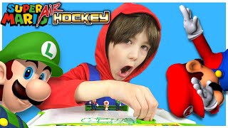 Super Mario Air Hockey - Cool Mario Toys for Kids!