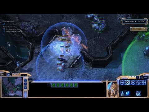 Starcraft 2 Advanced Challenge Missions - PSIONIC ASSAULT - GOLD