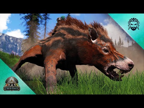 Losing My Mind While Taming an Andrewsarchus! - ARK Fjordur [E5]
