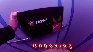 Распаковка (Unboxing) MSI RX VEGA 64 8G