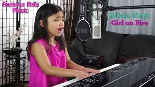 Alicia Keys - Girl on Fire Amazing Cover by 9 year old Angelica Hale!!