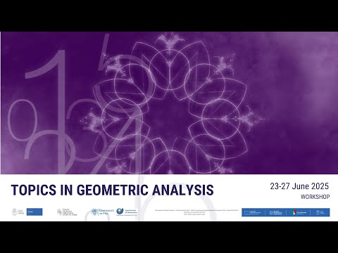 Topics in Geometric Analysis - 26 June 2025