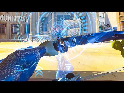 Can 1 Top 300 *CARRY* 5 Bronze vs 6 Diamonds? - Overwatch