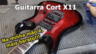 Video thumbnail for Guitarra Cort X11 - Uma guitarra legal por um bom preço! by Luthier em Ação