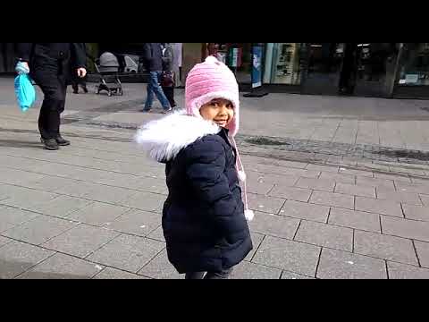 Viresha enjoying on Germany Street