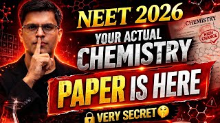 CHEMISTRY PAPER" IS OUT😱 | NEET 2026 | HSP SIR