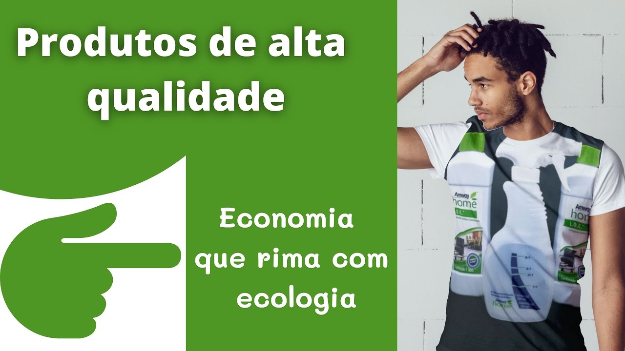 Produtos de alta qualidade Economia que rima com ecologia