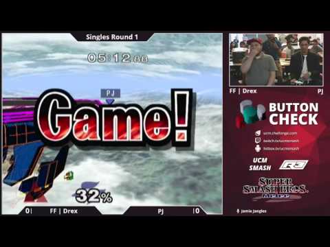 Drex (Sheik) vs. PJ (Falco) - Button Check - Melee