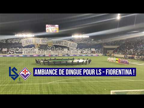 Ambiance de dingue à La Tuilière pour Lausanne‑Sport - Fiorentina en Conference League !