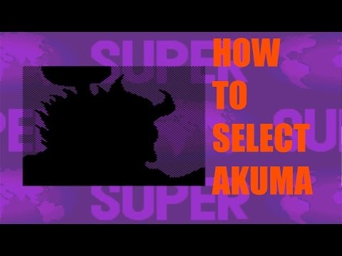 Super Street Fighter II: Turbo - How to select Akuma