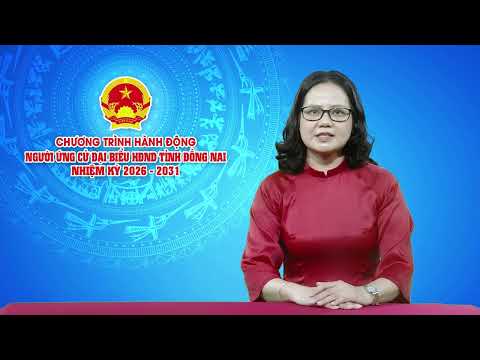 Chương trình hành động của ứng cử viên Nguyễn Thị Hương