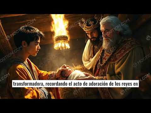 La historia de Gaspar, Rey Mago.