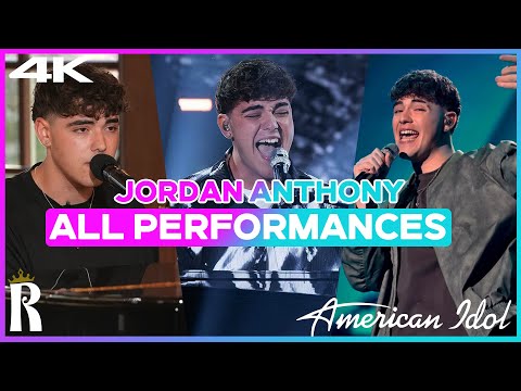 Jordan Anthony American Idol Journey | All Performances | American Idol 2024 | REMASTERED 4K