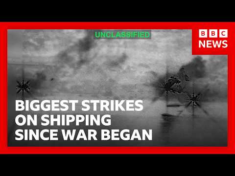 US and Iran escalate tanker attacks in biggest wave of strikes since start of the war | BBC News