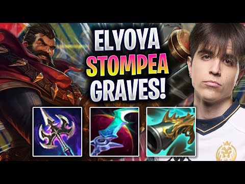 ELYOYA STOMPEA CON GRAVES! - MAD Elyoya Juega Graves Jungla vs Viego! | Preseason 2023