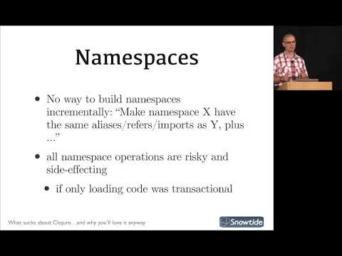 What Sucks about Clojure   and Why You'll Love It Anyway  Chas Emerick
